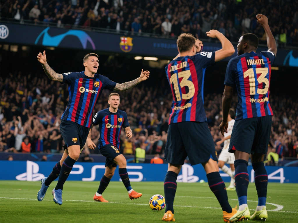 国米狂轰13球,强势淘汰巴萨! 国米狂轰13球,强势淘汰巴萨!